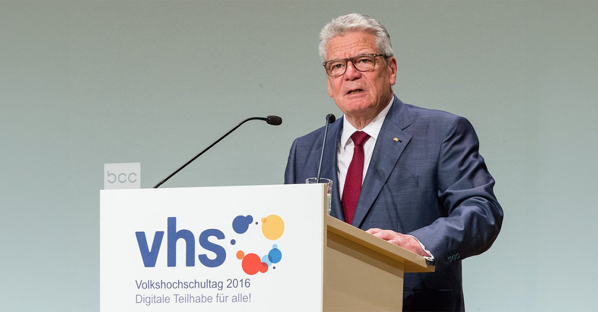 German President praises immigrant education portal powered by Avallain technology